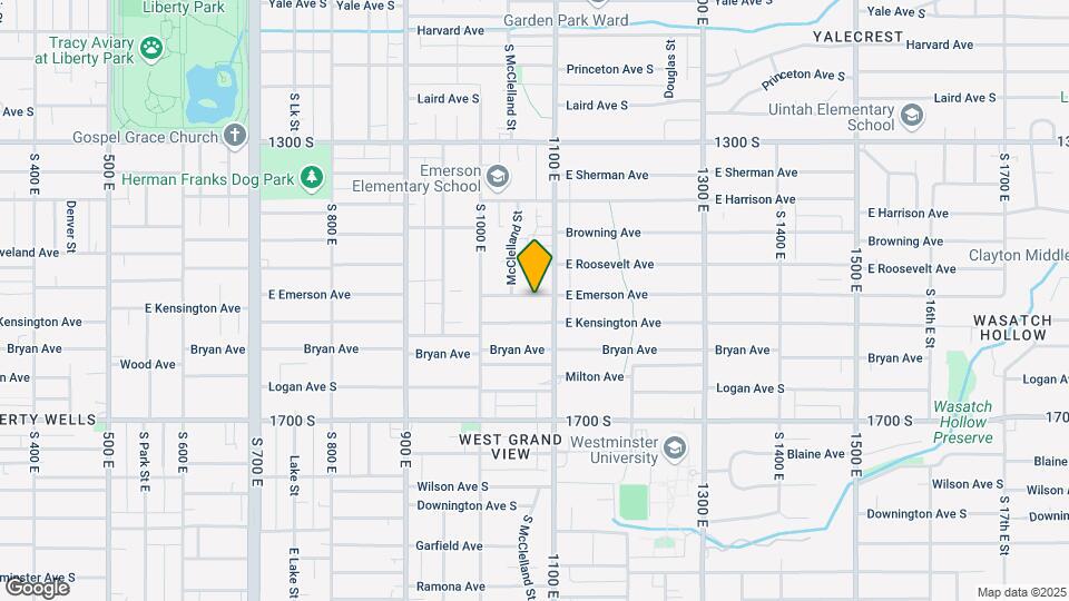 1066 E Emerson Ave Map and Location Details