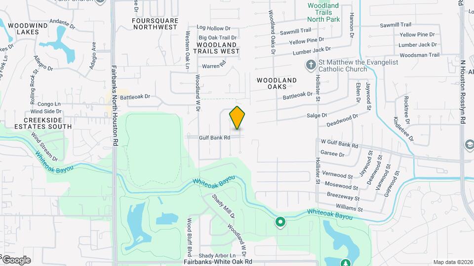 7403 Shady Vale Ln Map and Location Details