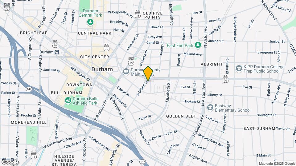 246 N Dillard St Map and Location Details