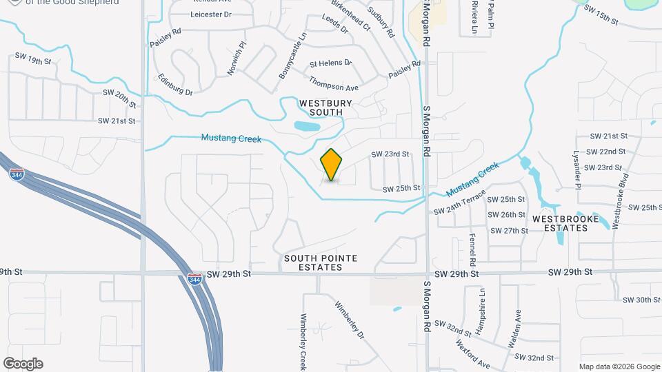 10037 SW 25th St Map and Location Details
