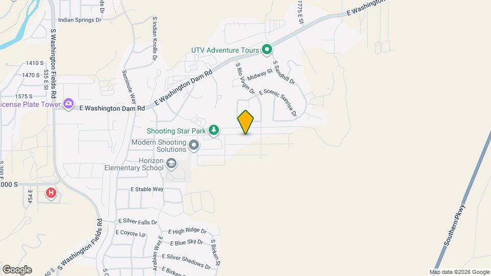 1476 E Black Brush Dr Map and Location Details