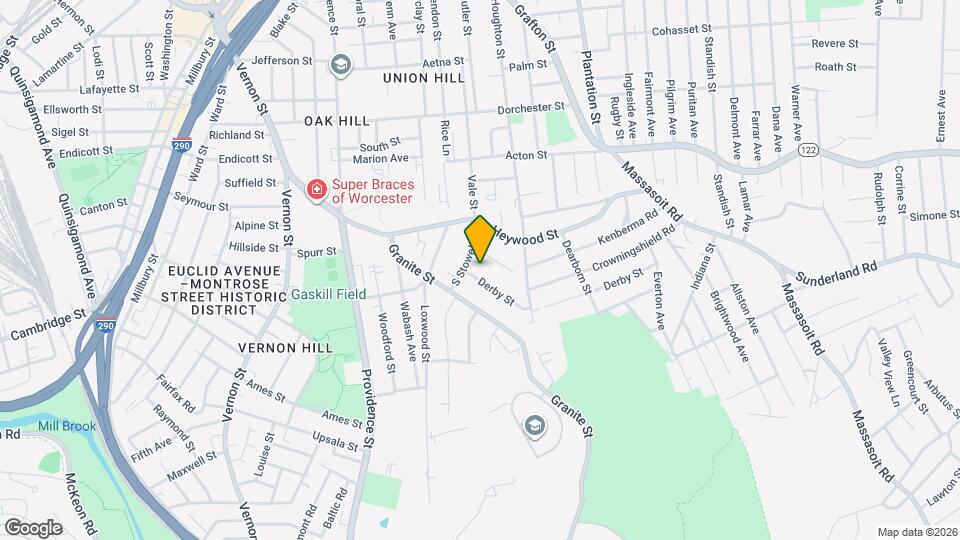 11 Derby St Map and Location Details