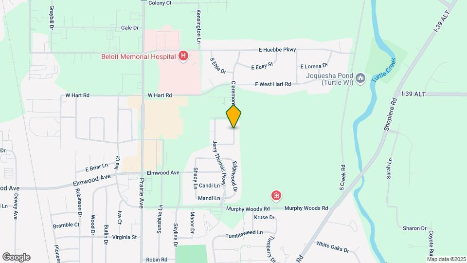 2620 Claremont Dr Map and Location Details