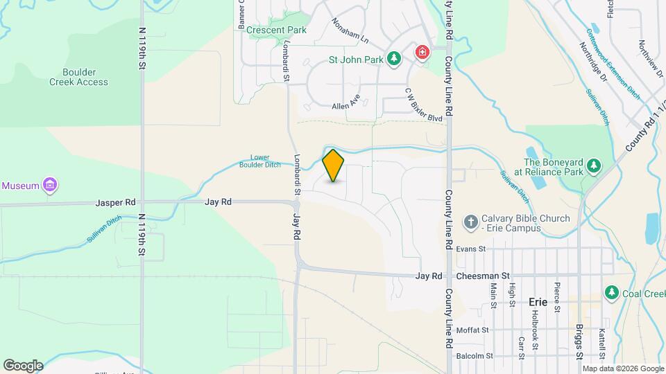 981 Wildrose Pl Mapa y Detalles de la Ubicación