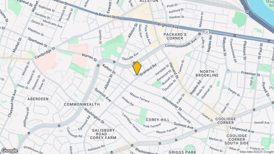 114 Brainerd Rd Map and Location Details