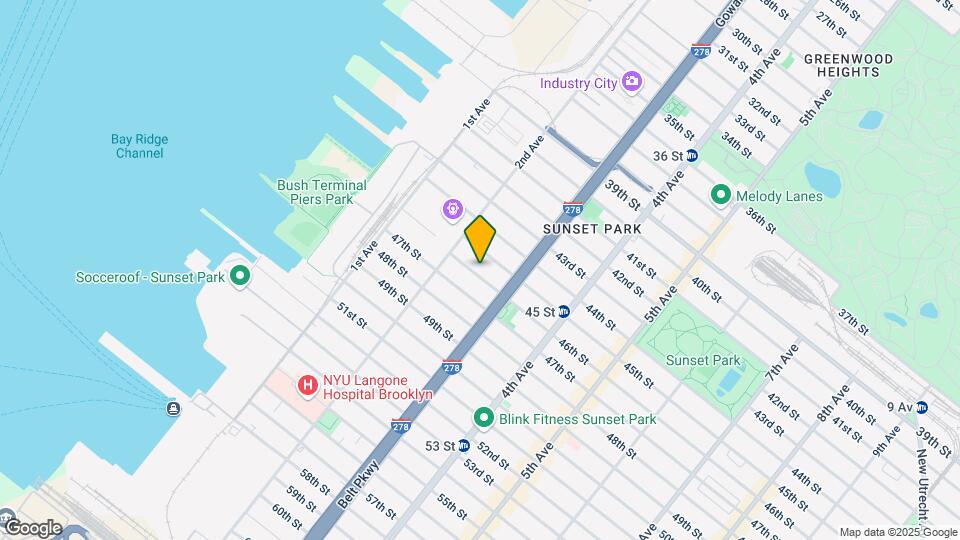 245-247 46th St Mapa y Detalles de la Ubicación