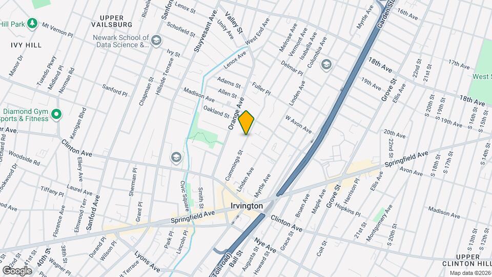 95 Cummings St Map and Location Details