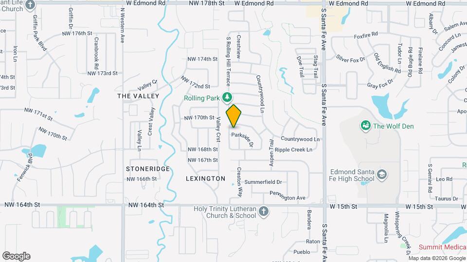 2905 Parkside Dr Mapa y Detalles de la Ubicación