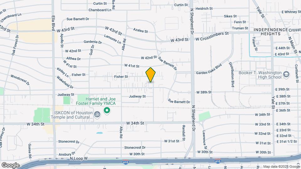 3807 Brinkman St Map and Location Details