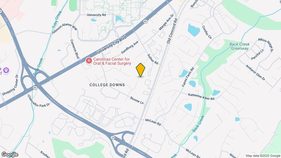 9512 Robert Burns Ct Map and Location Details