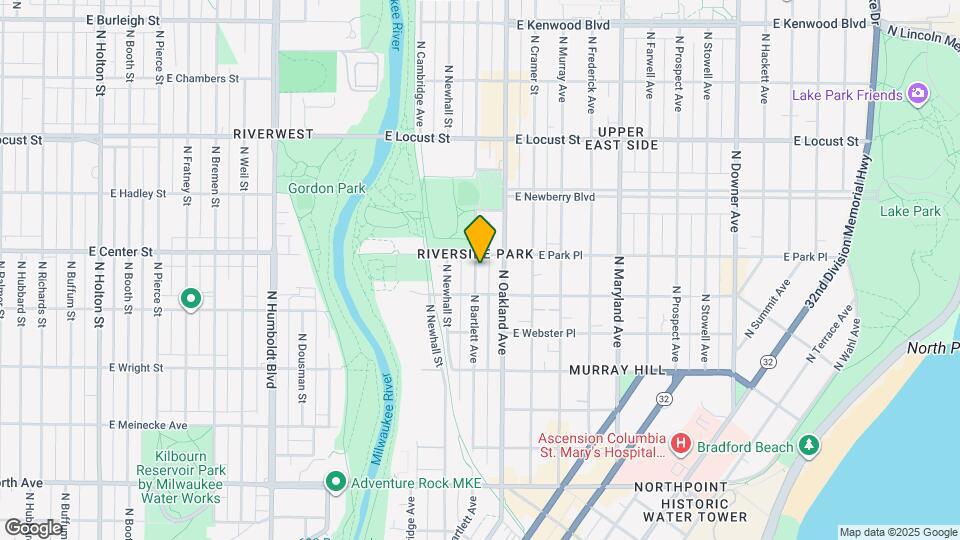 2630 N Bartlett Ave Map and Location Details