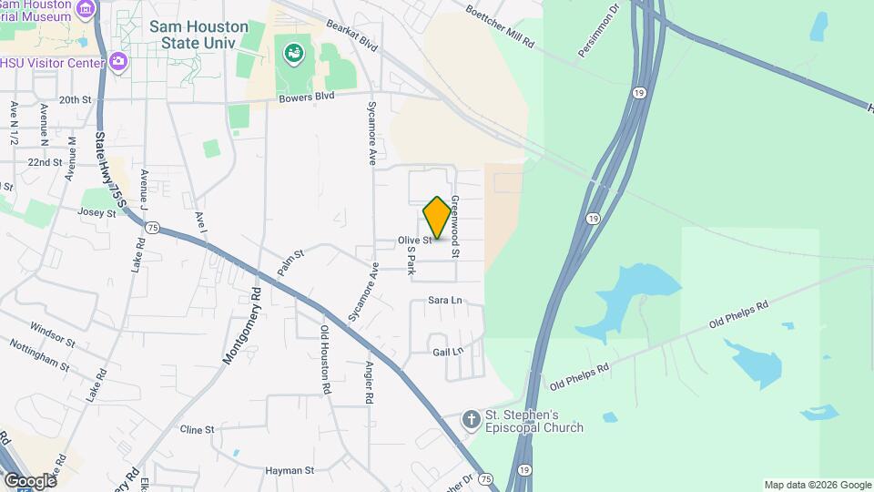 324 Olive St Map and Location Details