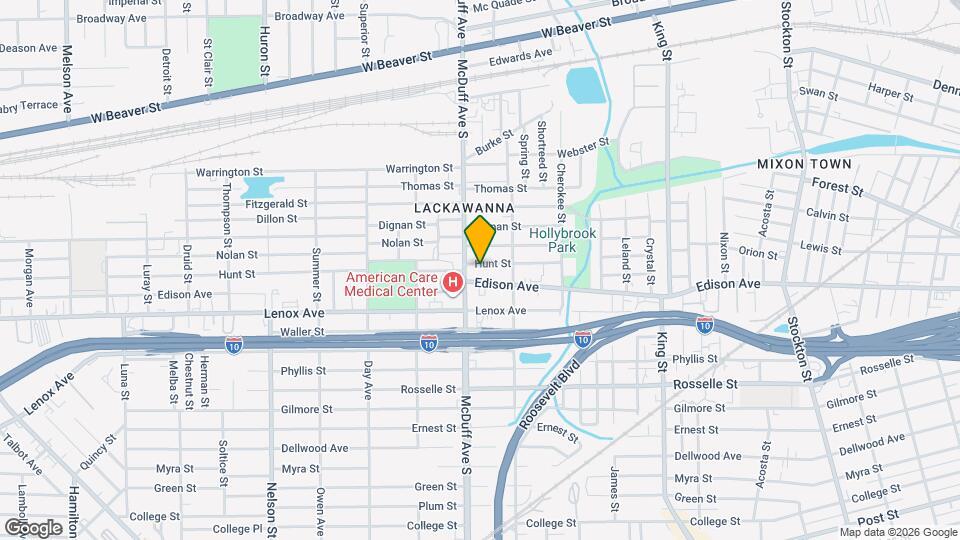 2984 Hunt St Map and Location Details