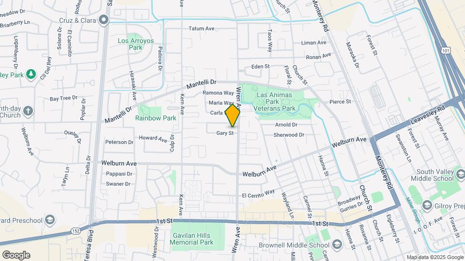 757 Gary St Map and Location Details