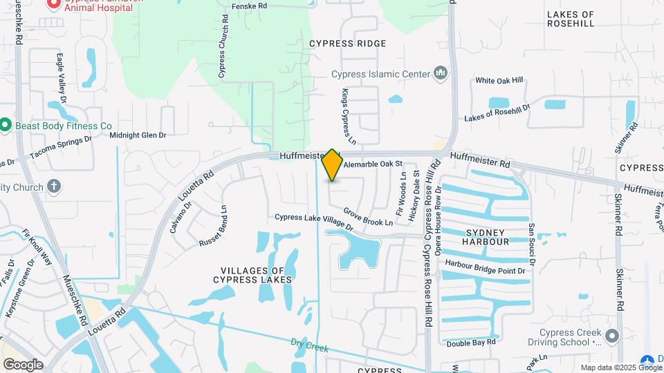 18562 Carousel Creek Ct Map and Location Details