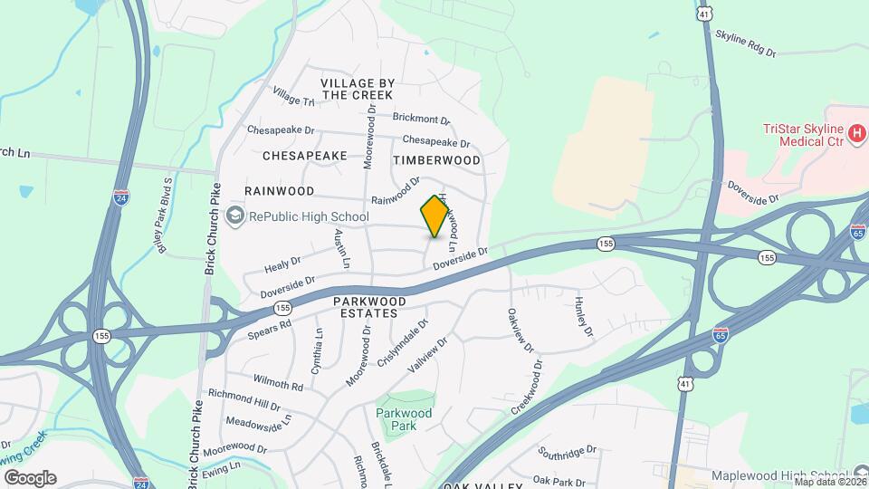 3306 Stockdale Ln Map and Location Details