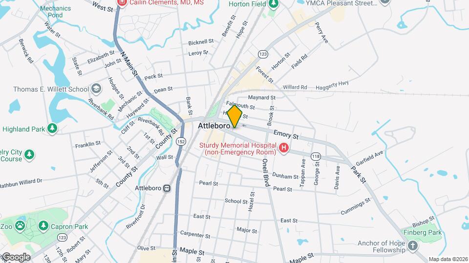 104 Park St Map and Location Details