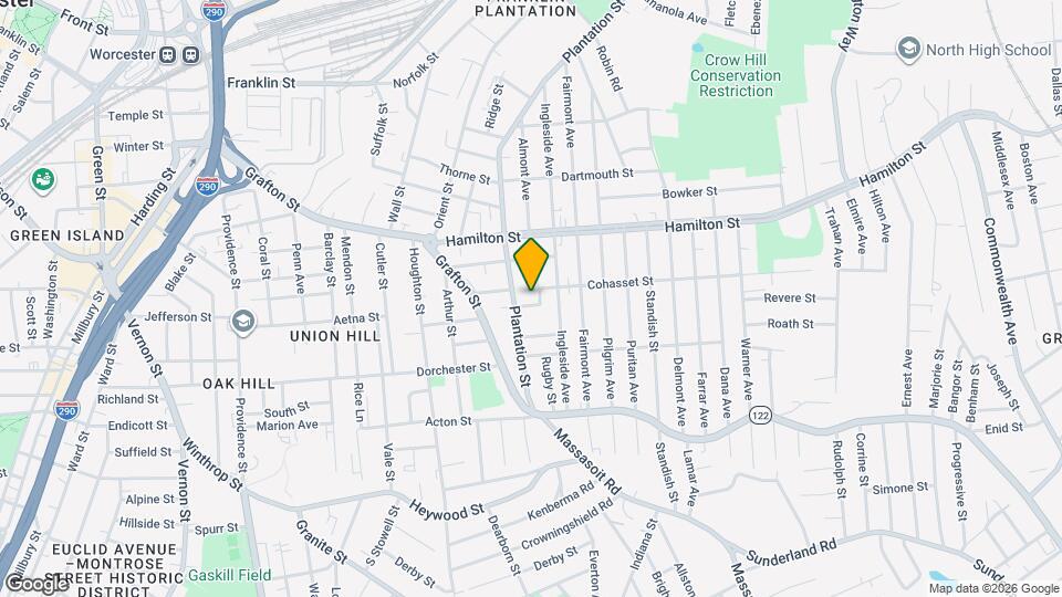 3 Cohasset St Map and Location Details