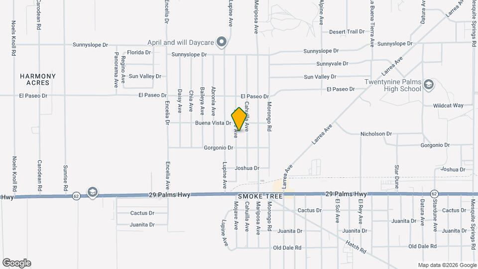 6243 Mojave Ave Map and Location Details