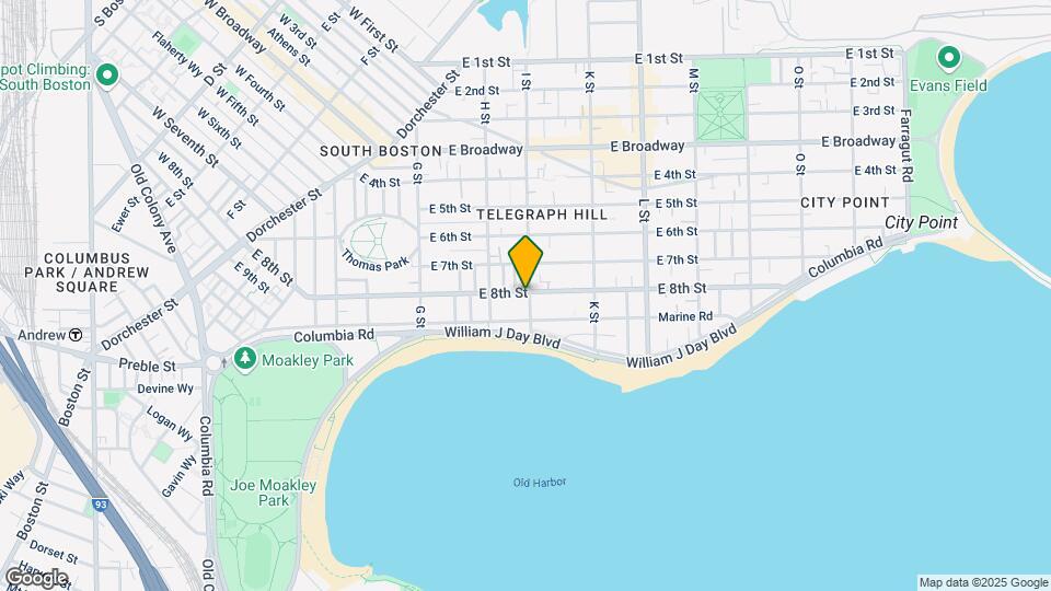 543 E 8th St, Unit 3 Map and Location Details
