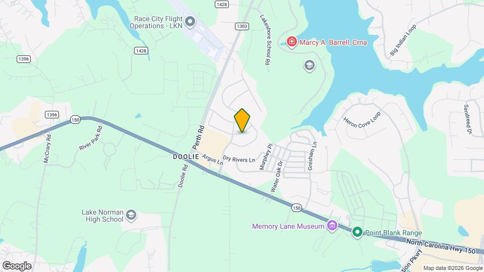 170 Rainberry Dr Mapa y Detalles de la Ubicación