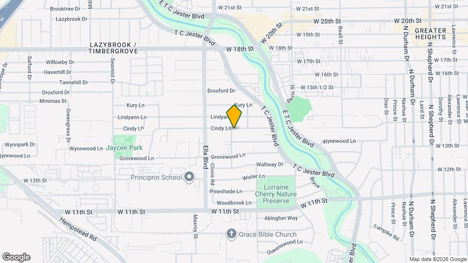 6323 Cindy Ln Map and Location Details