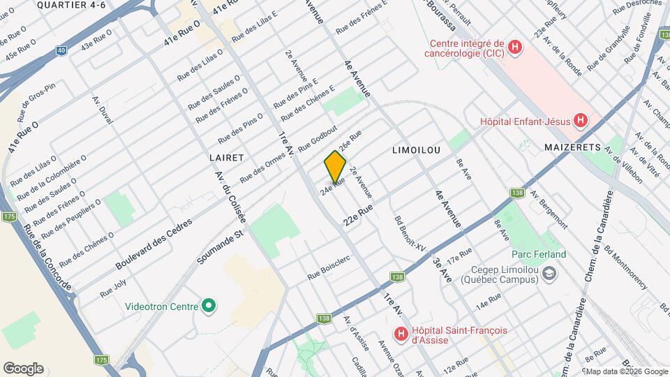 130 24E Rue Map and Location Details