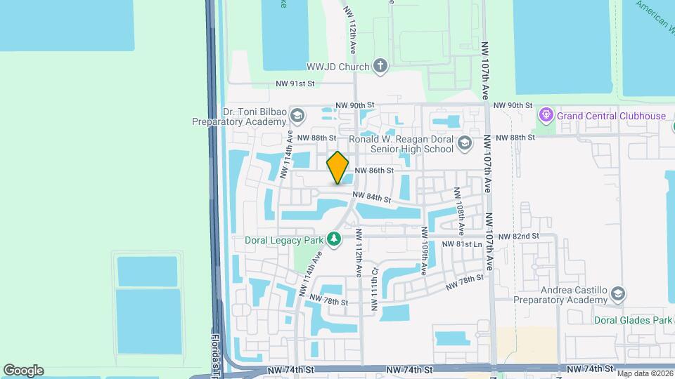 11271 NW 84th St Map and Location Details