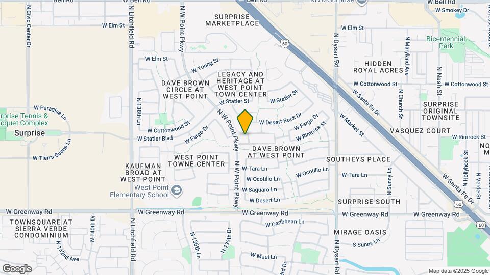 15954 N Naegel Dr Map and Location Details