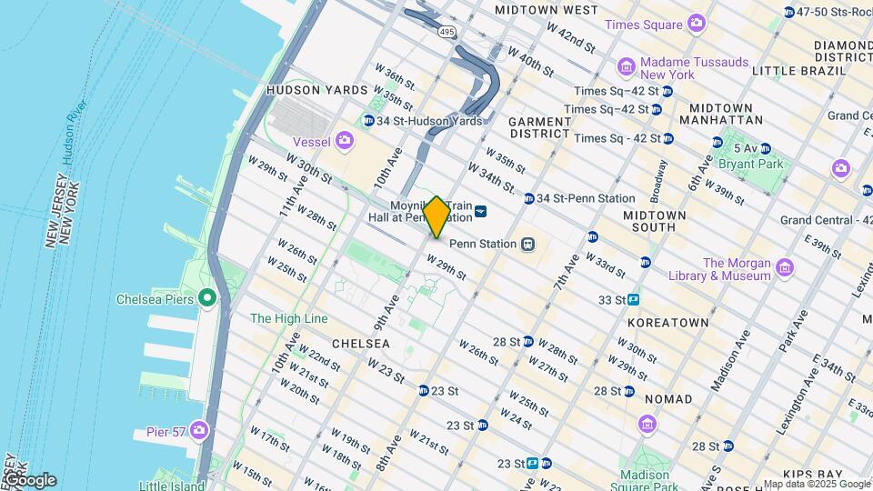364 W 30th St Mapa y Detalles de la Ubicación