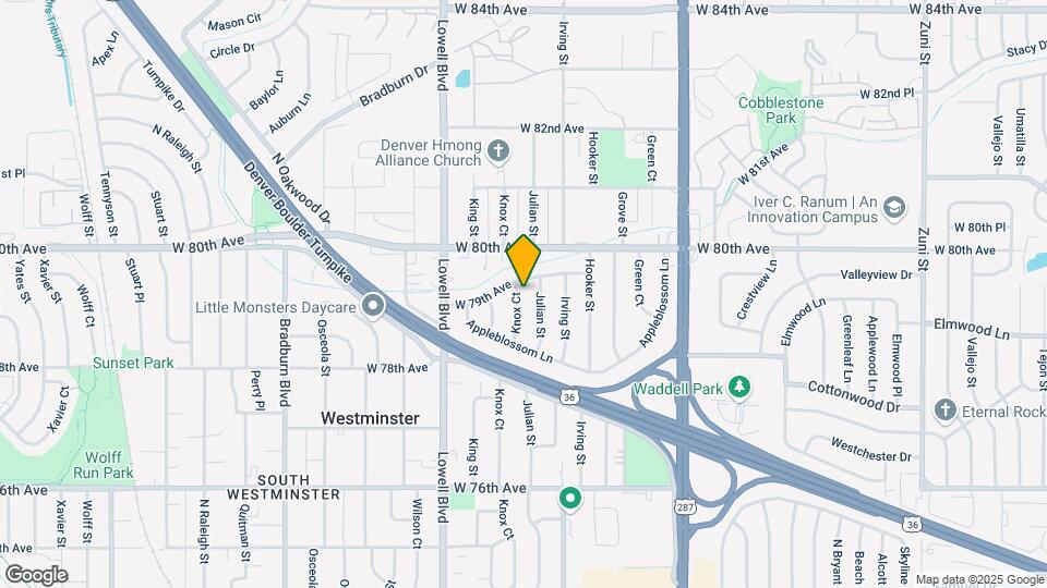 7920 Knox Ct Map and Location Details