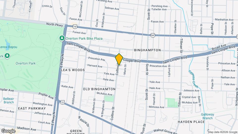 2632 Harvard Ave Map and Location Details