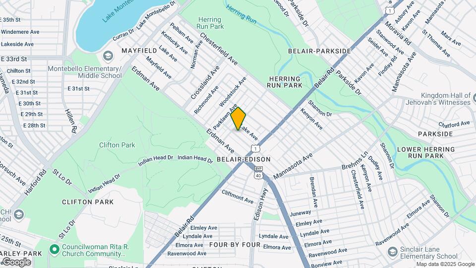 2818 Mayfield Ave Mapa y Detalles de la Ubicación