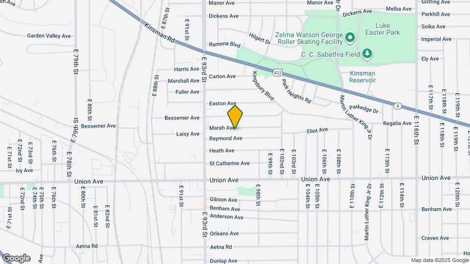 9520 Marah Ave Map and Location Details