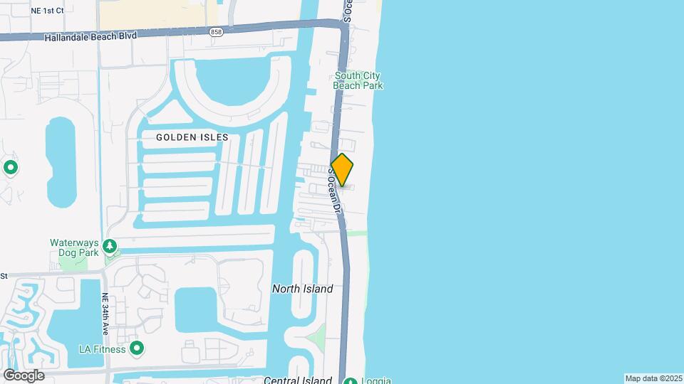 2080 S Ocean Dr, Unit 311 Map and Location Details