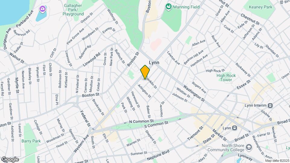 126 Franklin St Map and Location Details