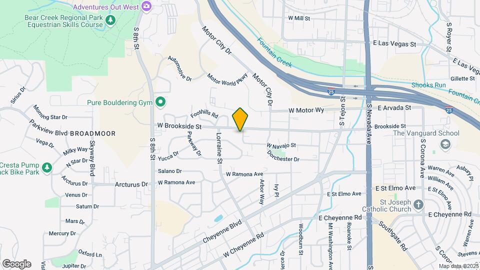 1506 Crestone Ave Map and Location Details