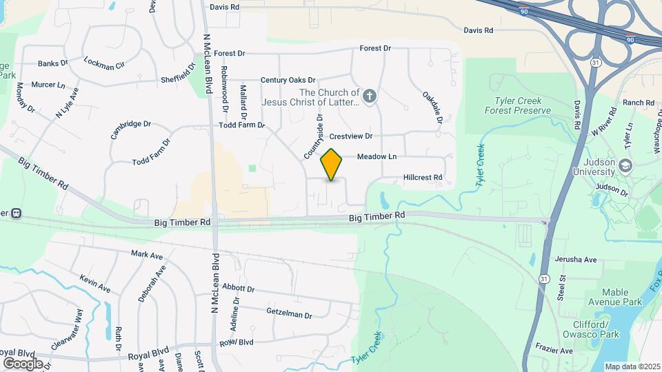 1219 Fairwood Ct Mapa y Detalles de la Ubicación