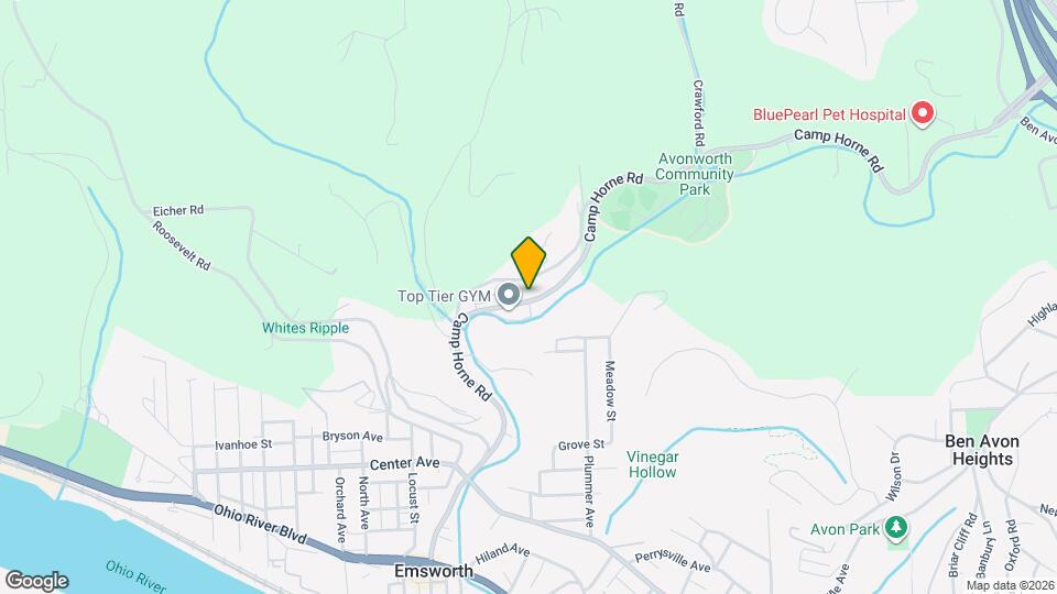 319 Camp Horne Rd Map and Location Details