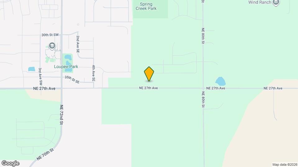 1036 35th Ct SE Map and Location Details