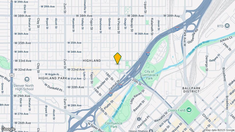 3227 N Pecos St Map and Location Details