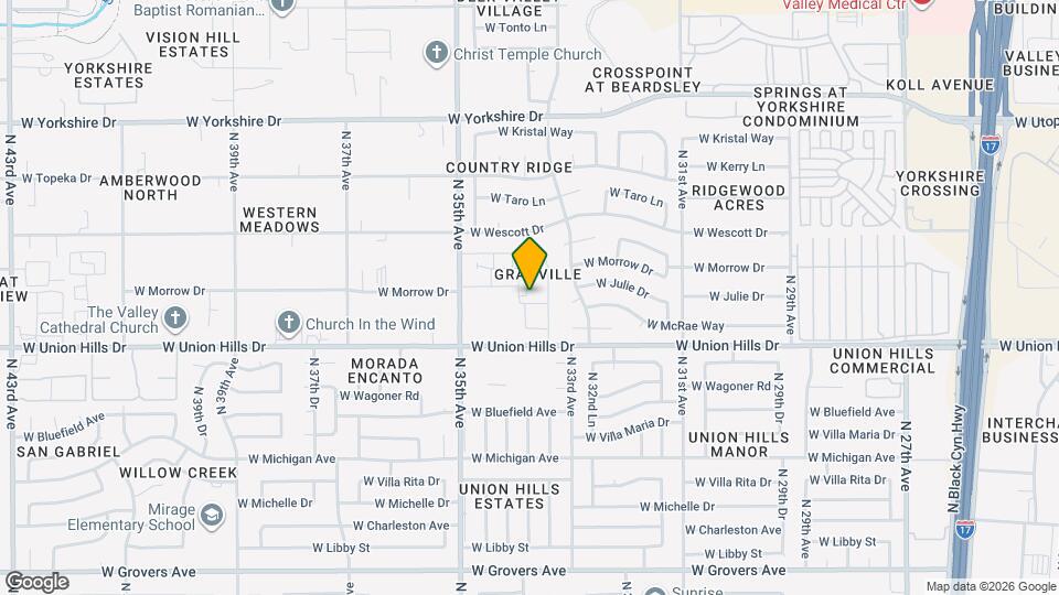 3324 W McRae Way Map and Location Details