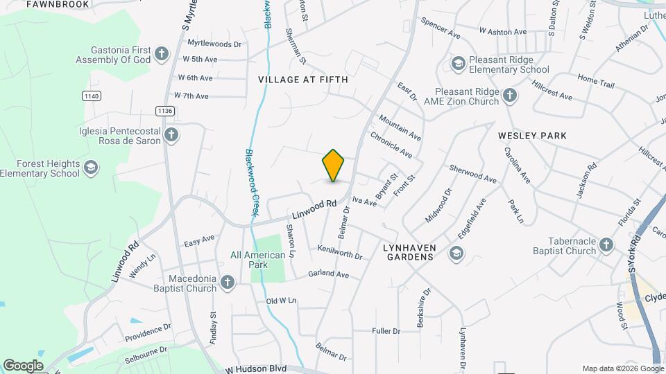 1409 John Ave Map and Location Details