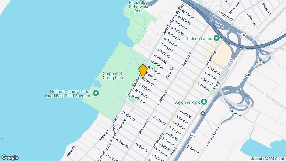 128 W 45th St Map and Location Details