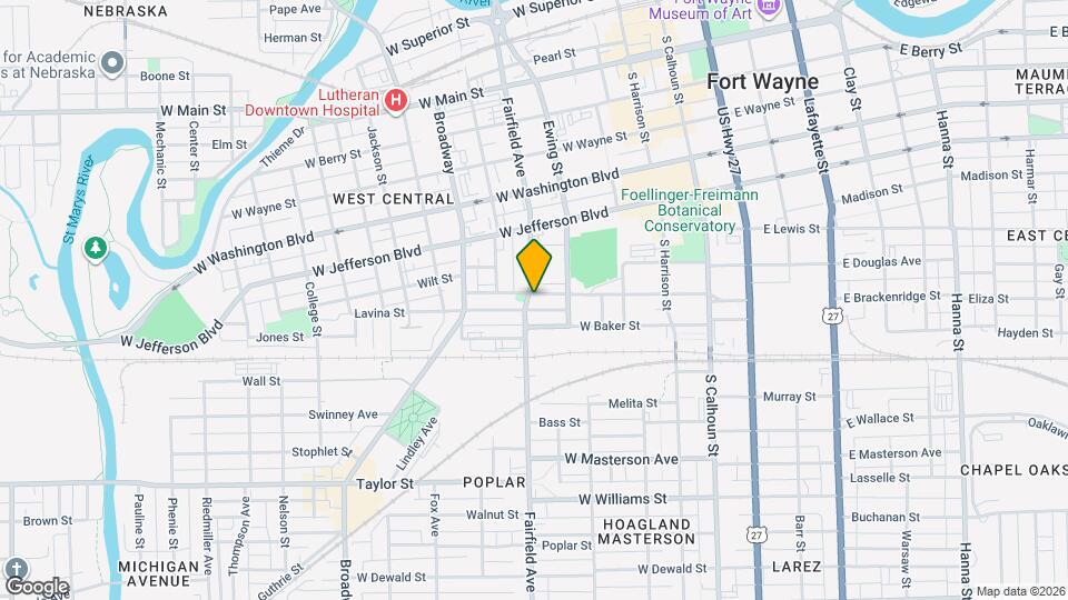 441 Brackenridge St Map and Location Details