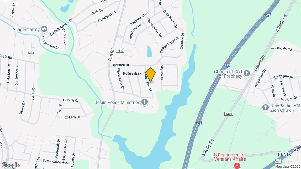 929 Kennesaw Dr Mapa y Detalles de la Ubicación