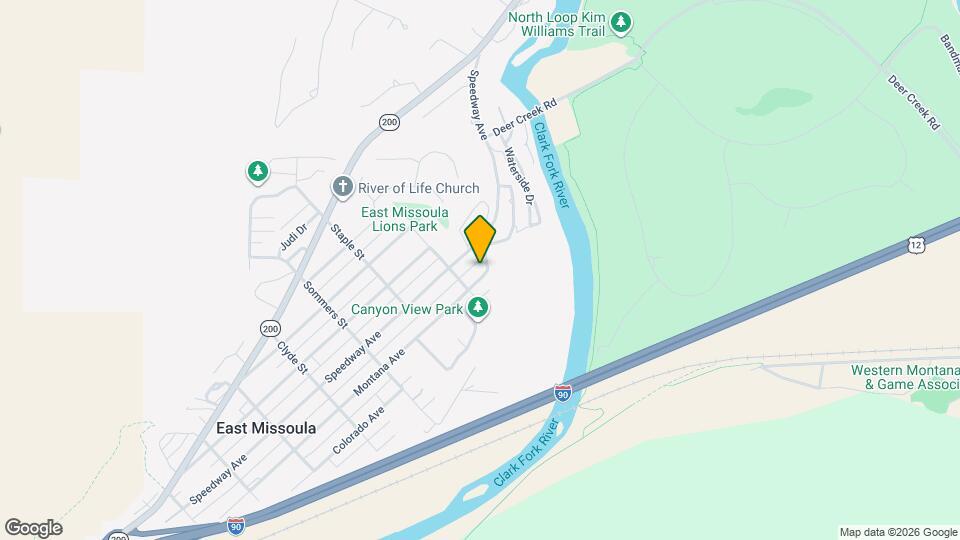820 Montana Ave Map and Location Details
