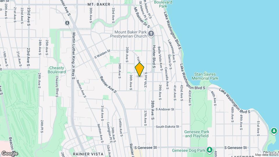 3616 Courtland Pl S Map and Location Details