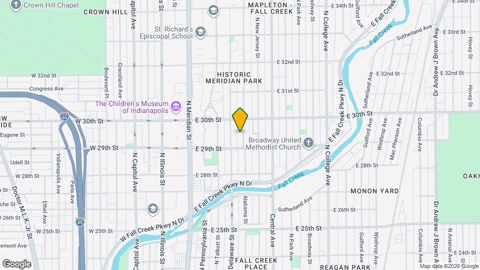 2932 N Washington Blvd Map and Location Details