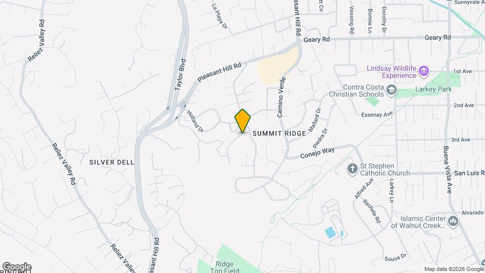 1445 Huston Rd Map and Location Details